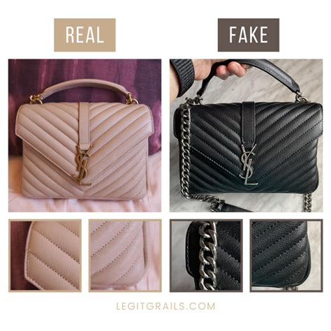 saint laurent bag fake|Quick Tips to Authenticate the Saint Laurent Loulou Satchel.